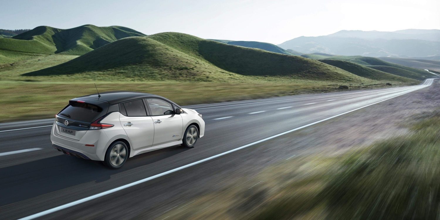 Nissan car with beautiful nature