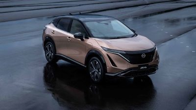 Nissan Ariya exterior 3/4 profile