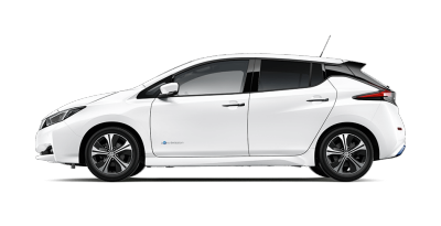 Nissan Arctic White LEAF N-Connecta