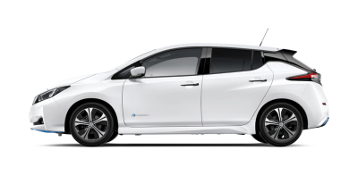 Nissan LEAF e+ side profile