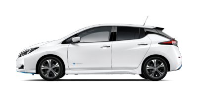 Nissan LEAF e+ side profile