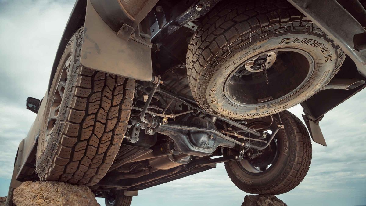 N-TREK Warrior undercarriage