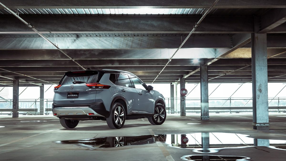 Man with Nissan LEAF