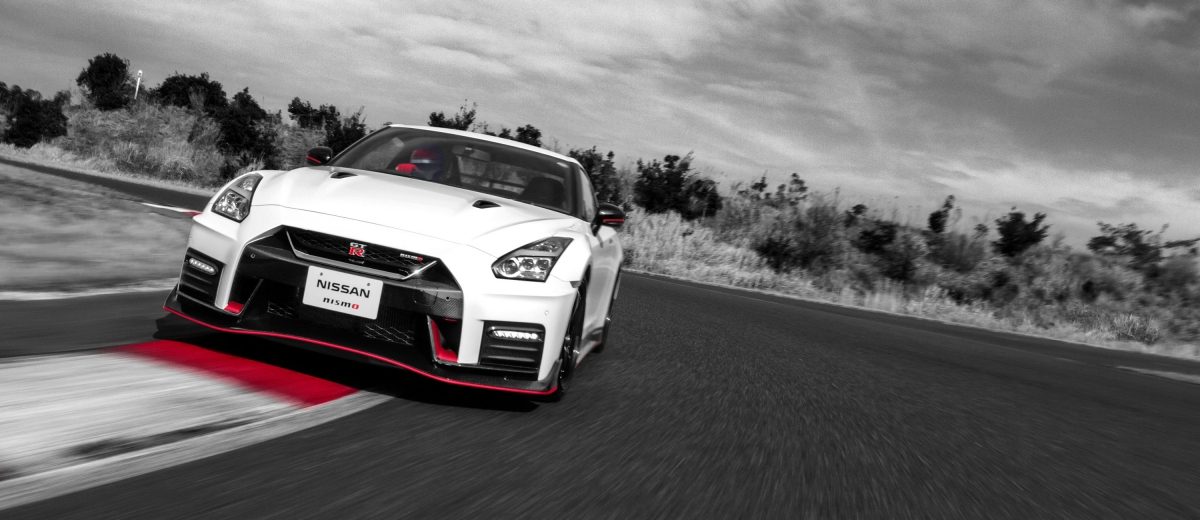 GT-R NISMO on race track