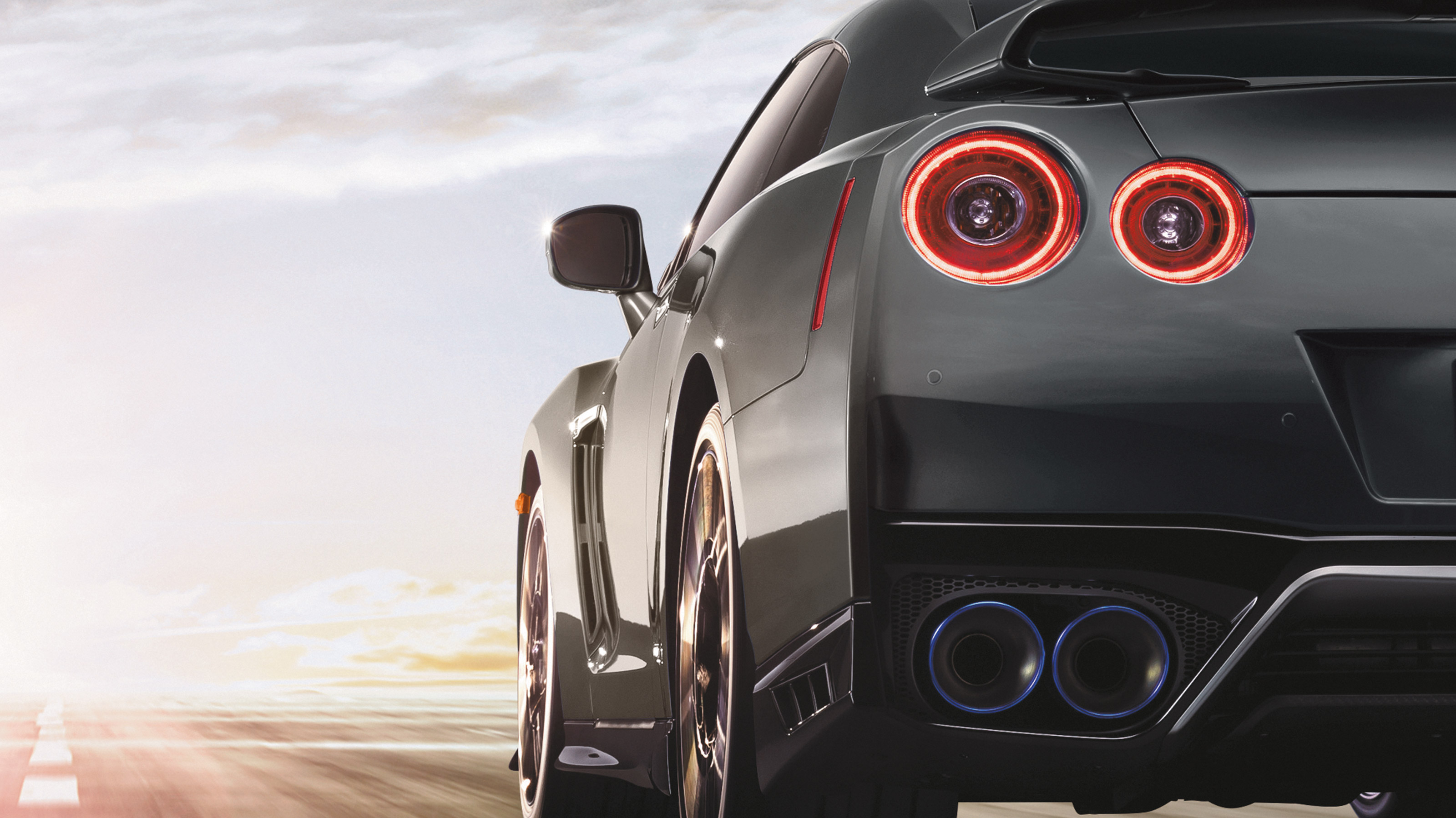 Nissan GT-R iconic round taillights