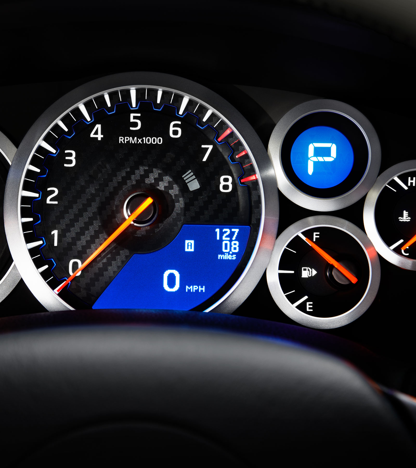 Nissan GTR gauges