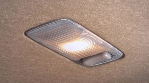 Rear reading light