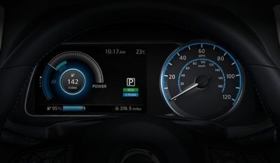 全新日產LEAF - 儀錶板