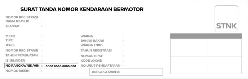 chassis number