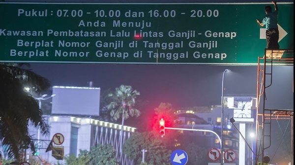 peraturan ganjil genap