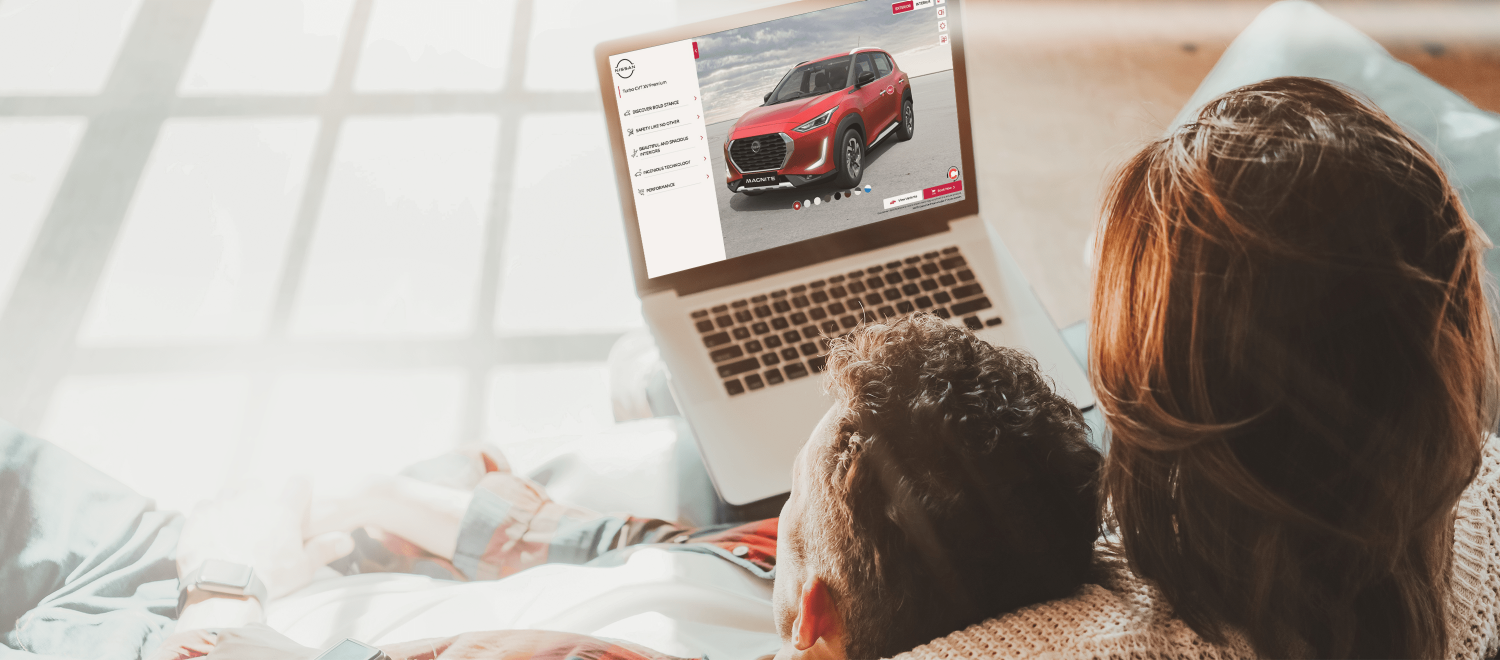 THE NISSAN VIRTUAL SHOWROOM.