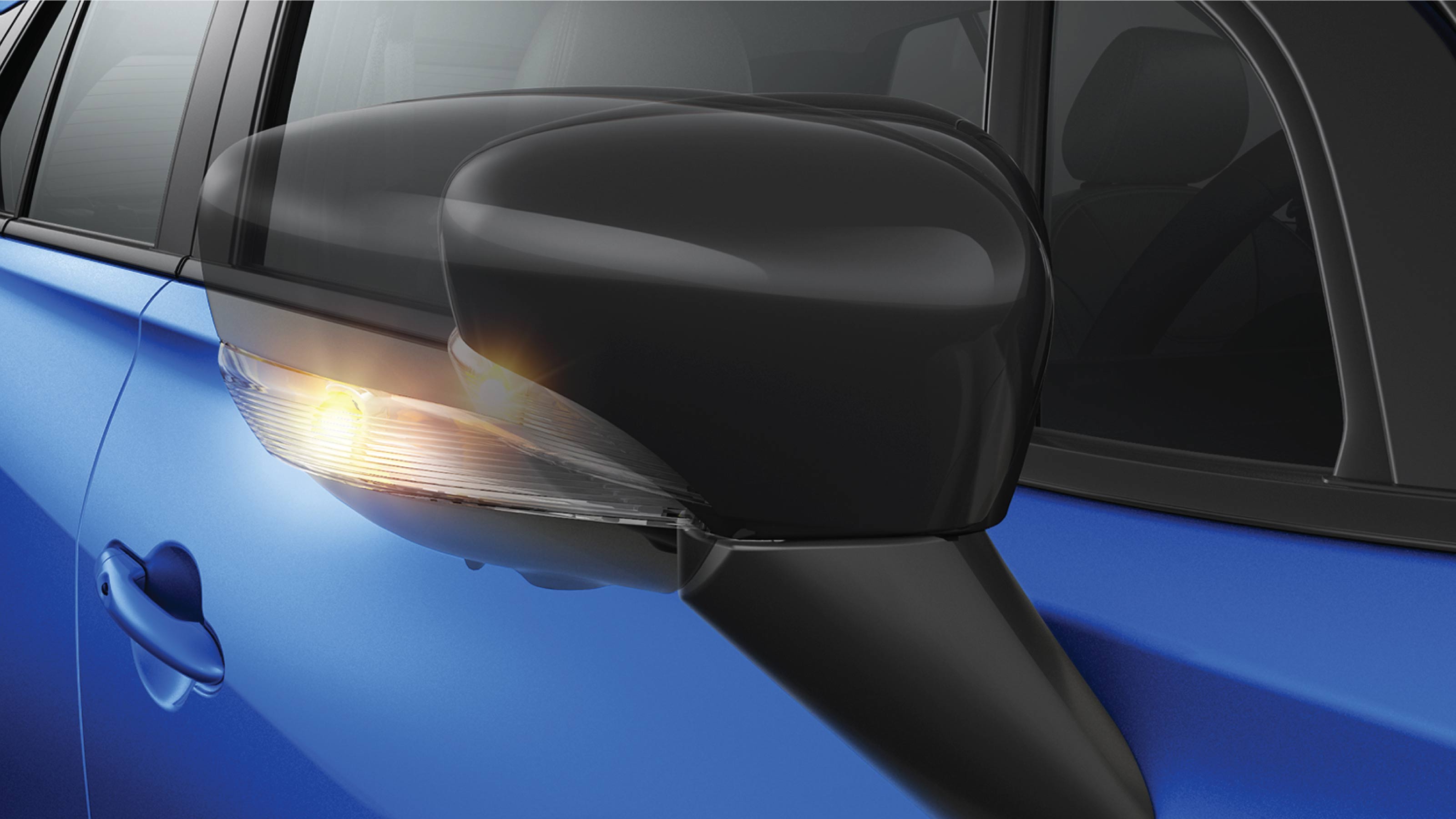 Door Mounted ORVM With Indicators
