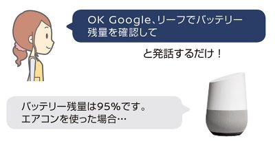 バッテリー残量確認