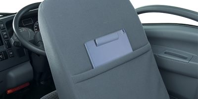 運転席シートバックポケット
