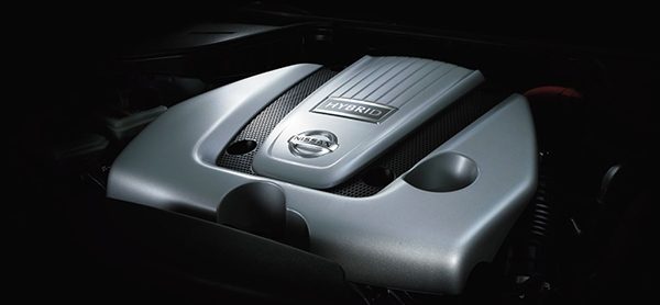 V6 3.5L DOHCエンジン+高性能モーター+リチウムイオンバッテリー。