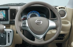 本革巻ステアリング