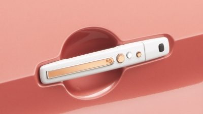 ドアハンドルステッカー(ピンクゴールド)