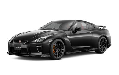 Photo:GT-R Black edition。ボディカラーはメテオフレークブラックパール(P)〈#GAG・スクラッチシールド〉(特別塗装色)。プライバシーガラス〈リヤクォーター、リヤ〉はメーカーオプション。
