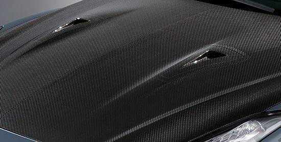 クリヤー塗装 NISMO専用カーボン製エンジンフード(GT-R NISMO Special edition)