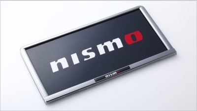 NISMOナンバープレートリム