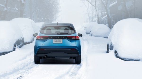 深雪での走行
