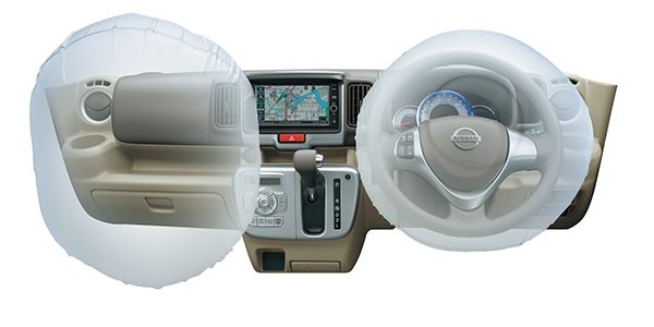 運転席・助手席SRSエアバッグシステム