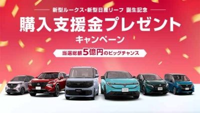 購入支援金プレゼントキャンペーン