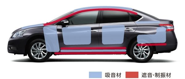 あらゆる走りのシーンで、ひときわの静粛性を追求