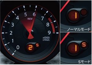 シフトポジションディスプレイ(6速MT)