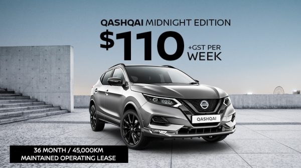Qashqai Fleet Lease Offer