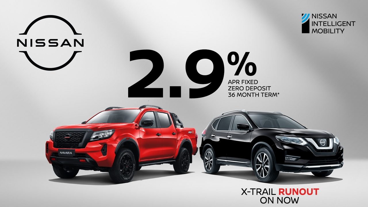2.9% Finance with Zero Deposit and 36 months