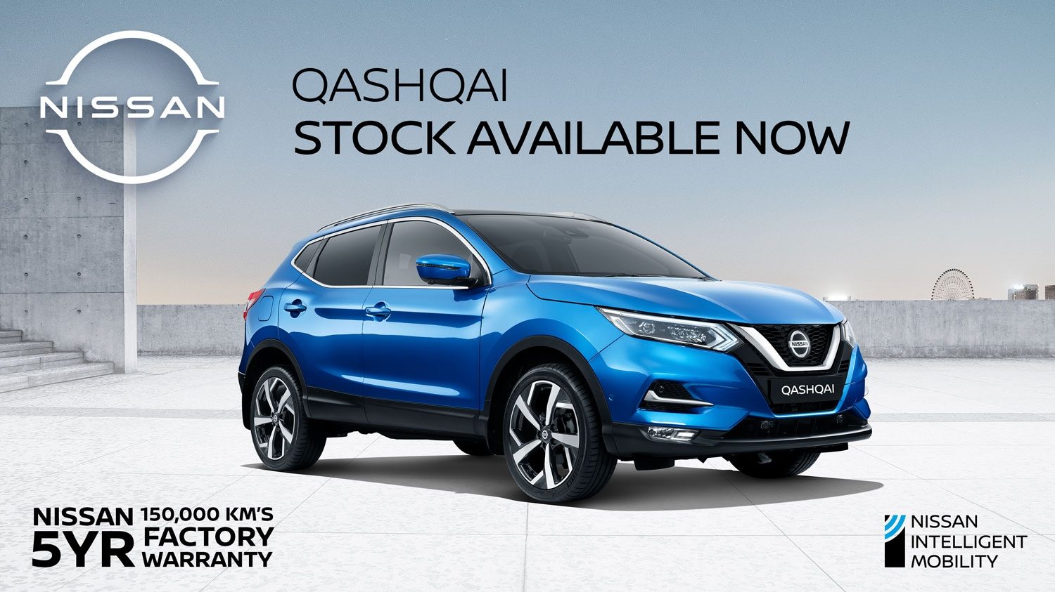 Nissan Qashqai - Stock Available Now