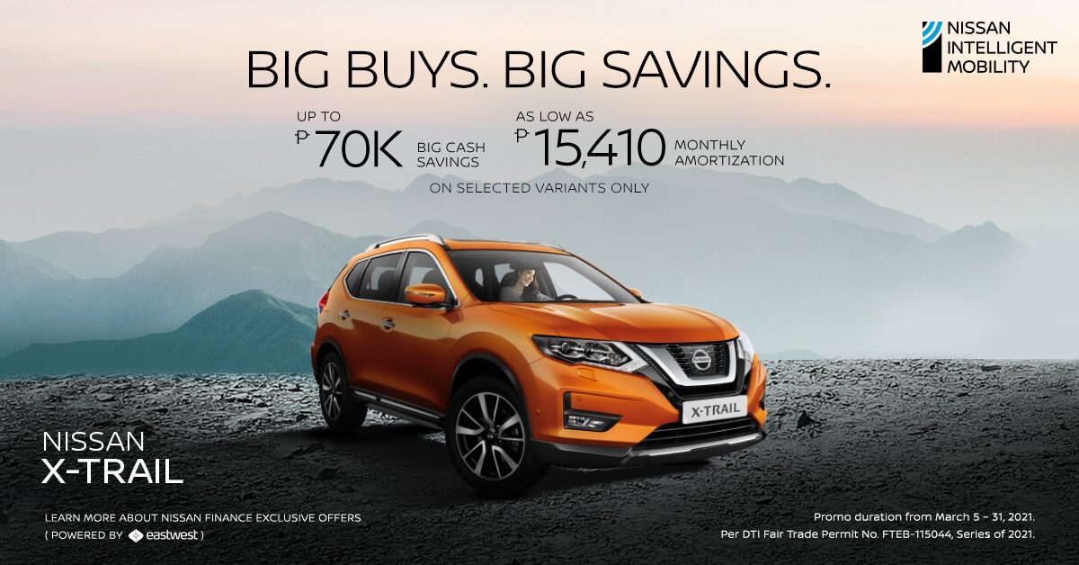 X-Trail Latest Deals