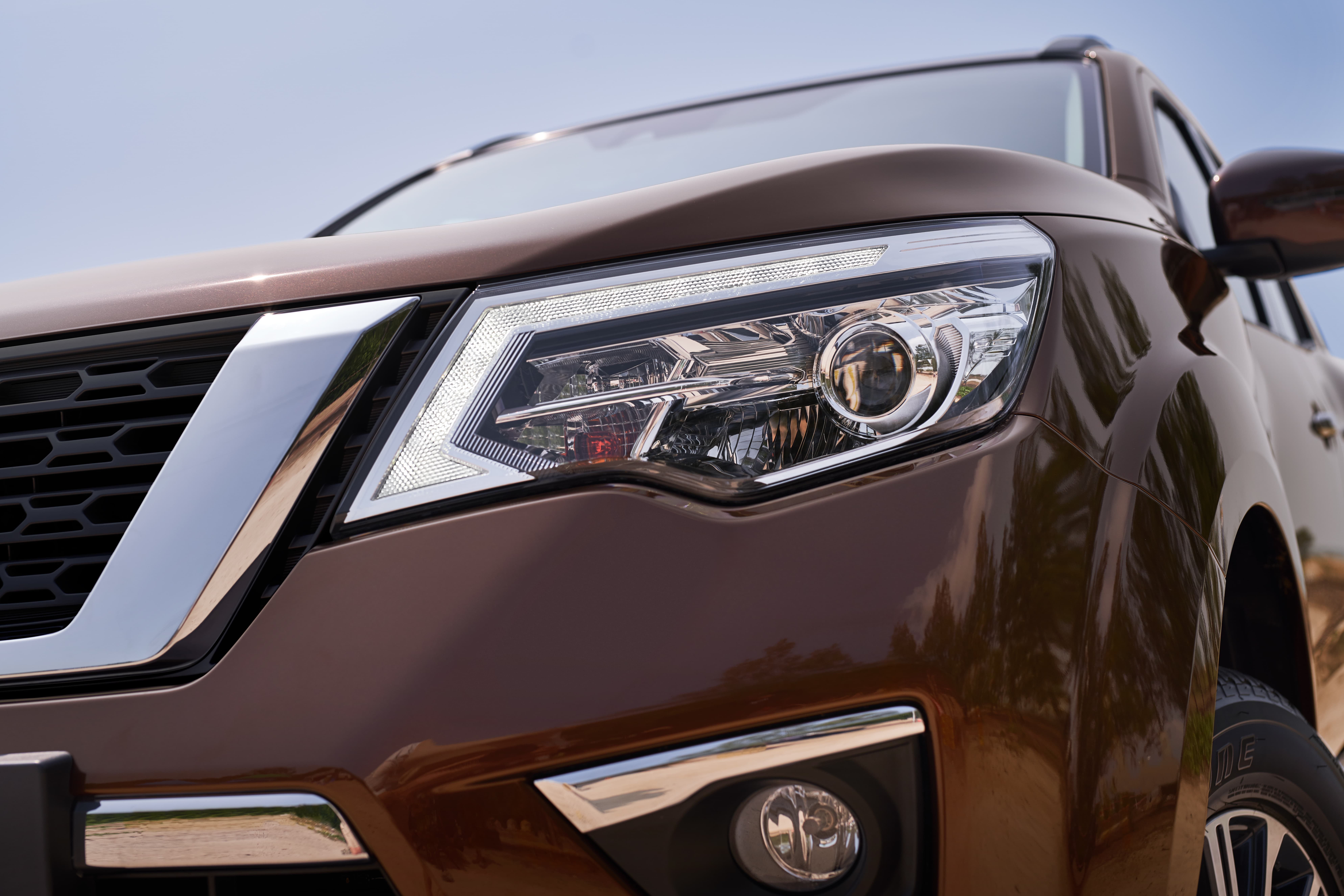 Nissan Terra LED headlamps
