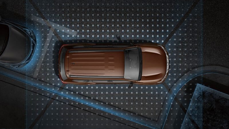 Nissan Terra Intelligent Around View Monitor graphic
