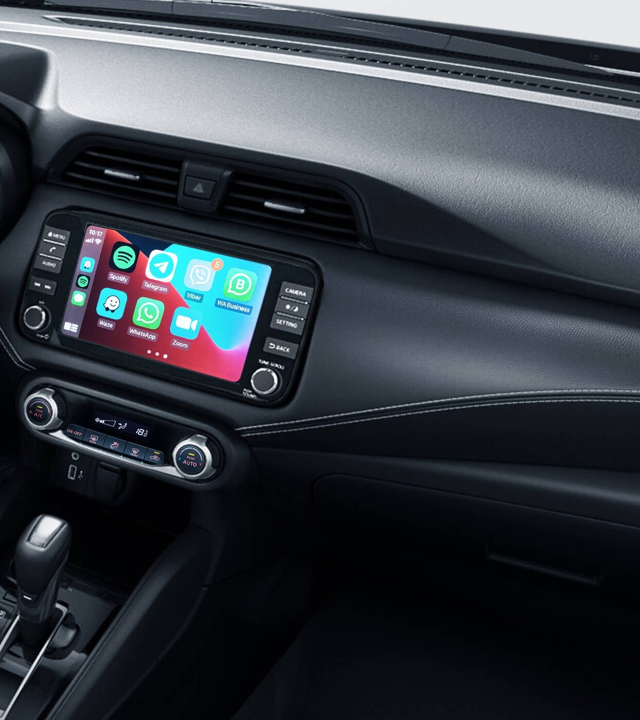 LEATHER INTERIOR AND TRIM