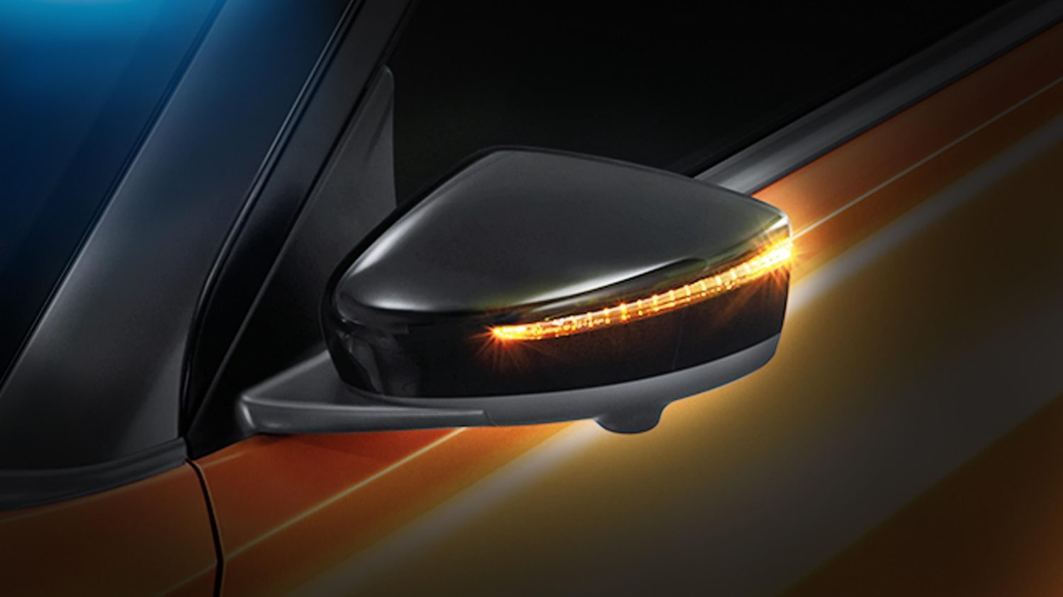 Side Mirror with LED Turn Signals