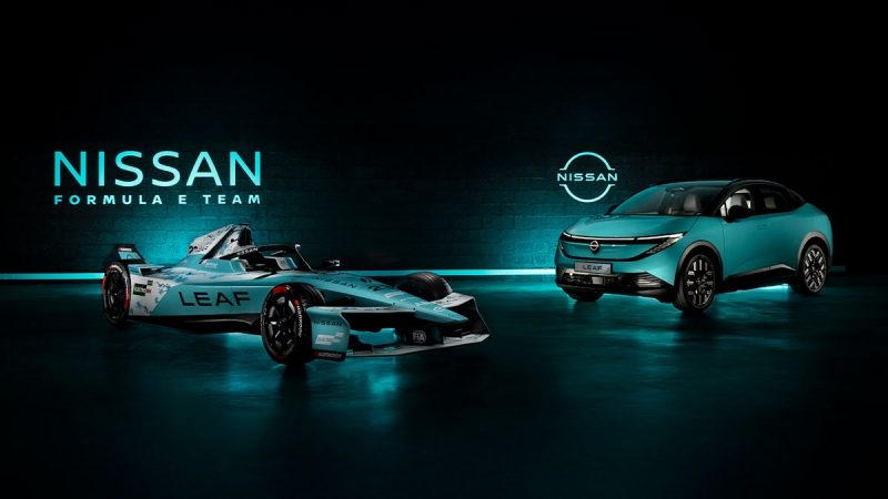 Nissan Formula E Team to race in special teal blue livery