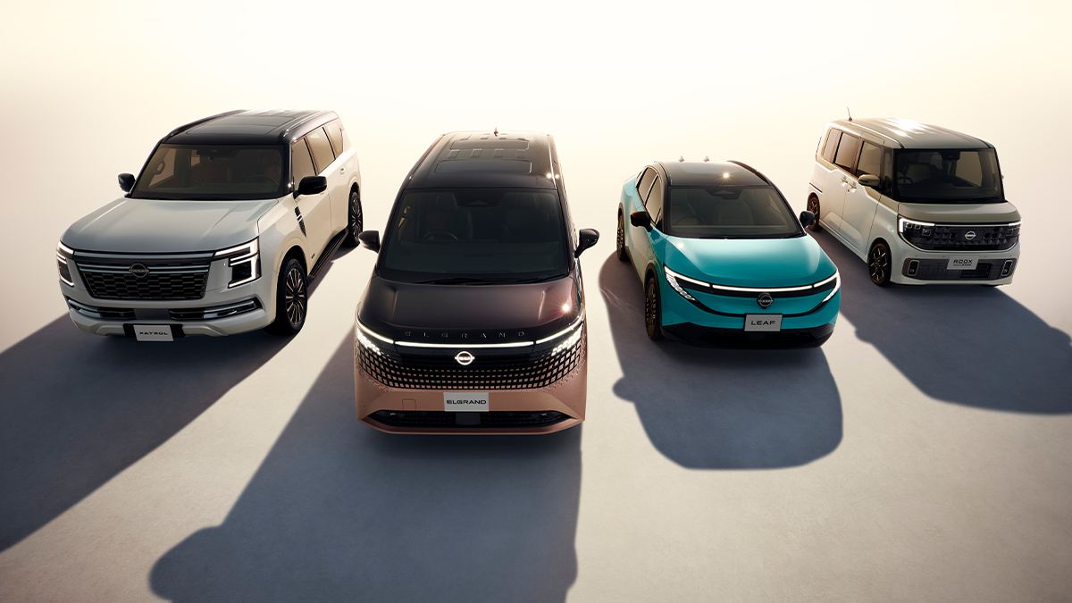 Nissan powers up Japan Mobility Show 2025 with Icons and EV Innovation