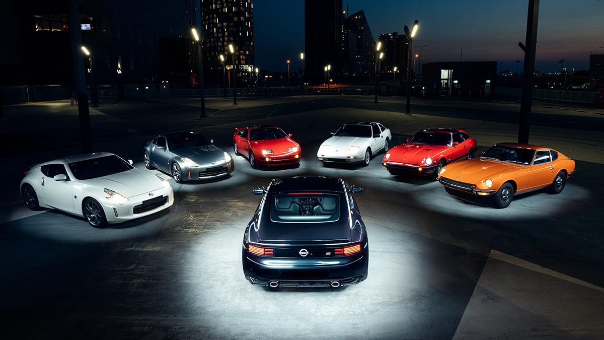 CELEBRATING SEVEN GENERATIONS OF Z WITH ONE ICONIC COLOUR