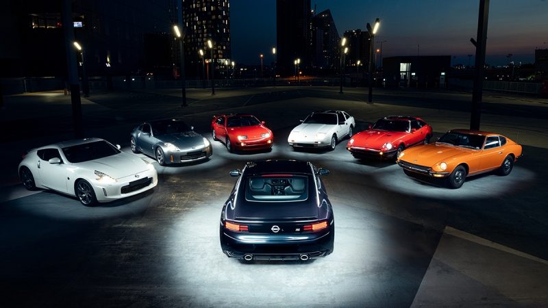 CELEBRATING SEVEN GENERATIONS OF Z WITH ONE ICONIC COLOUR