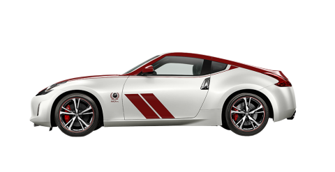 370Z 50TH ANNIVERSARY COUPE (WHITE/RED) MAN