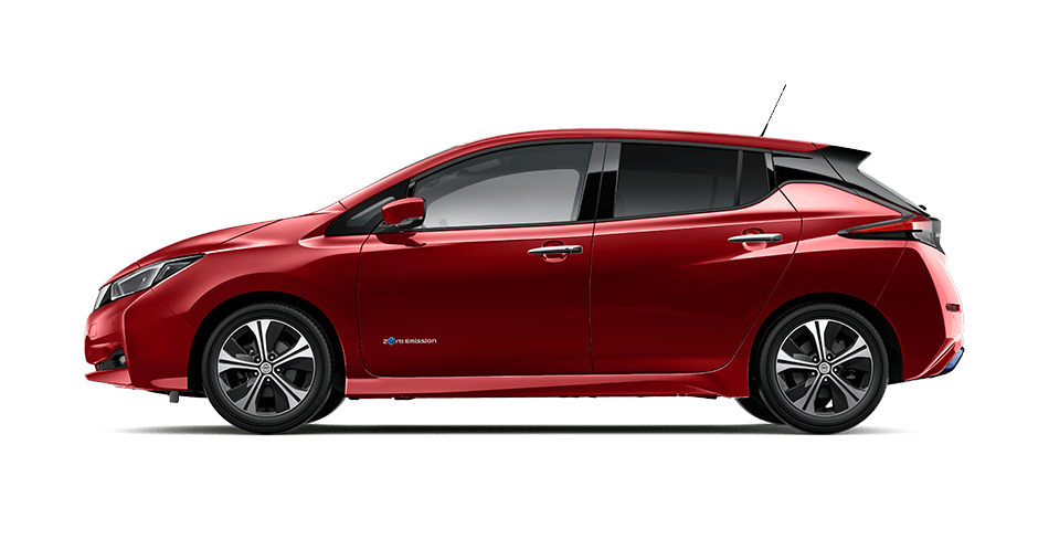 Nissan Magnetic Red LEAF