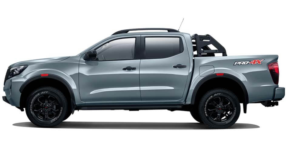 Stealth Grey Nissan Navara