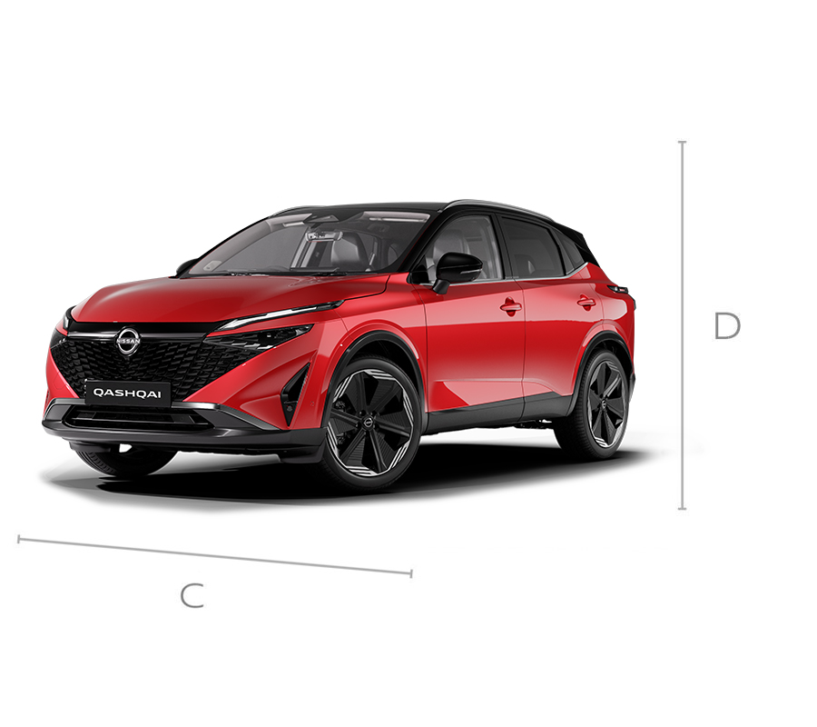 QASHQAI dimensions