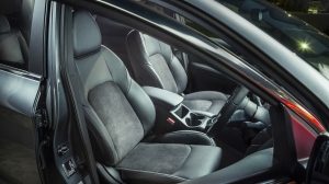 QASHQAI Midnight Edition Alcantara seats