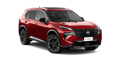 X-TRAIL Ti-L 2WD - Scarlet Amber Side Profile