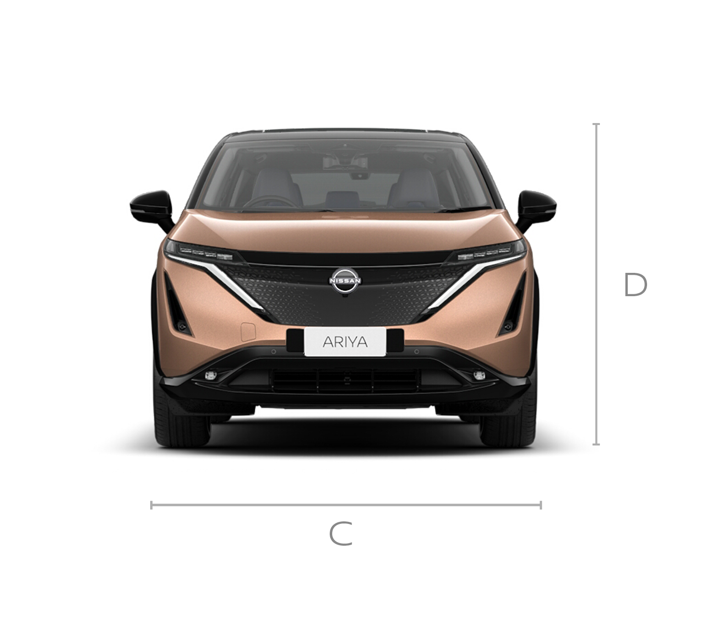 Nissan Ariya Front Angle