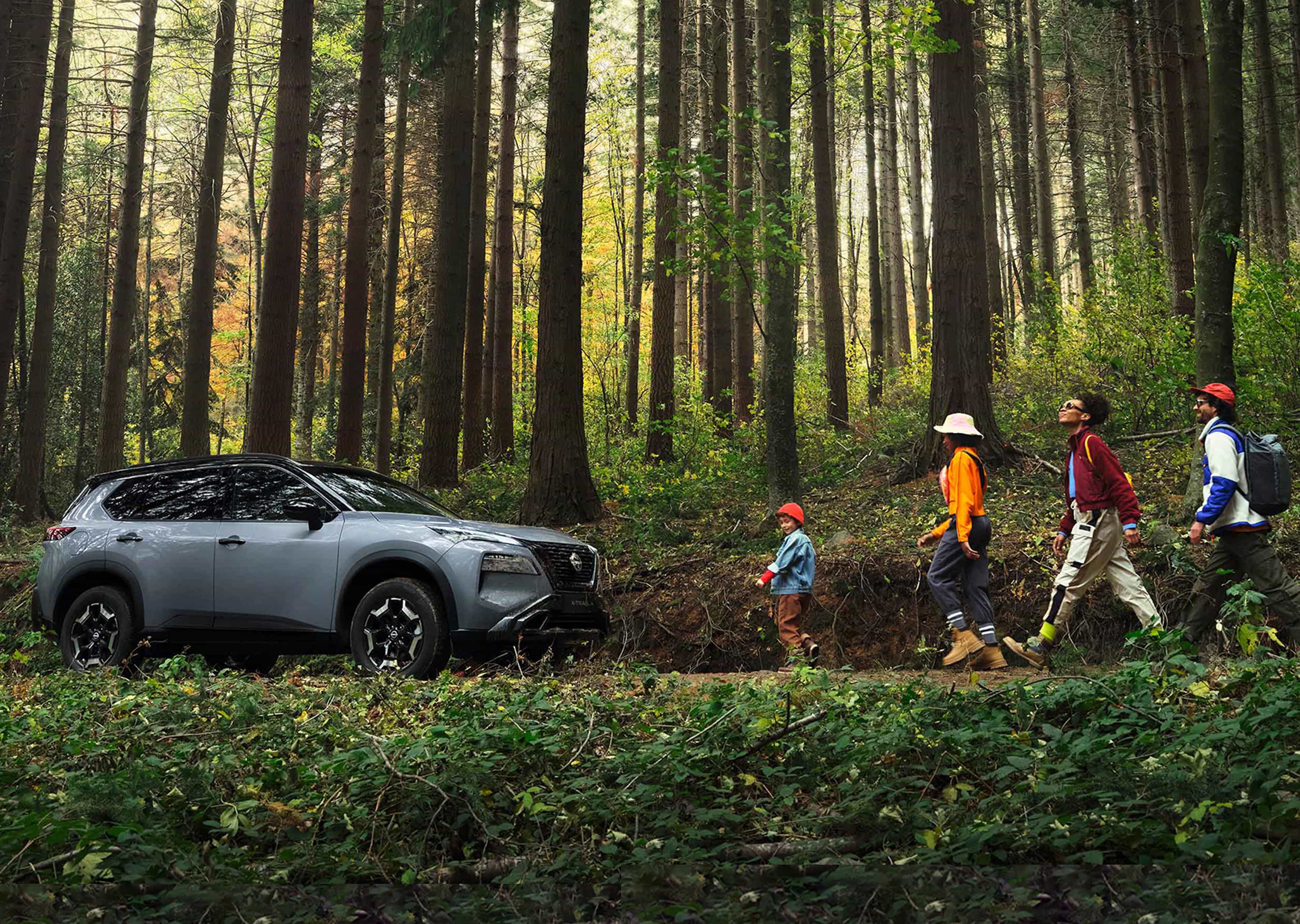 Nissan X-TRAIL NTREK with Family