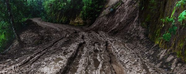Muddy road